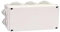 Poly Pool PP0282 Abzweigdose, rechteckig, Wandmontage, Innenmaß 150x110x70mm, Grau