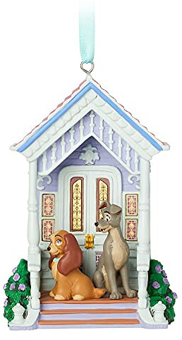 Disney Lady and The Tramp Sketchbook Ornament