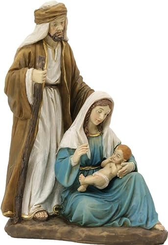 dekoprojekt Krippenfigur Hlg. Familie, Krippenblock 20 cm