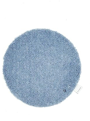 Teppich aus 100% Polyester; handgetuftet | Größe: 60 cm rund; Farbe: Hellblau | Tom Tailor - Cozy Bath