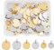 SUPERFINDINGS 48 Pcs 304 Edelstahl Blank Stamping Tag Anhanger 3 Größen Stanzen Blanko Tags Charms Flache Runde Leere Stempelanhänger Anhänger Charms Hundemarke Haustier ID Tags Für Schmuckherstellung
