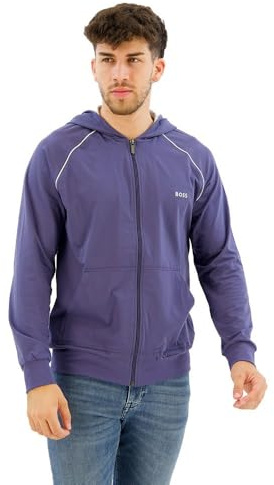 BOSS Men's Mix&Match Jacket H Loungewear Jacket, Navy412,