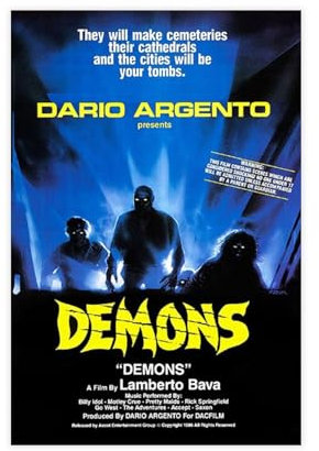 Filmposter The Devil Dario Argento, Leinwand-Poster, Wandkunst, Dekor, Bild, Gemälde für Wohnzimmer, Schlafzimmer, Dekoration, ungerahmt, 30 x 45 cm
