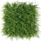 LUWENER Artificial Plant Wall Panels, 100 x 100cm Regular Ferns Shrubs Grass Privacy Hedge Wall, Privacy Green Living Fence Grass Backdrop for Indoor Outdoor Home Garden Decoration(4PCS,50x50cm)