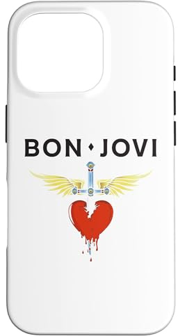Offizieller Bon Jovi Herzdolch Hülle für iPhone 16 Pro