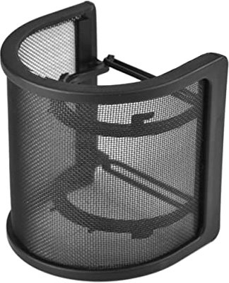 GREENADSCAPE 1stück U-förmiger Mikrofon-windschutz Mit Doppelschicht Geräuschreduzierung Mikrofonabdeckung Für Optimale Aufnahmebedingungen Für Und Studioaufnahmen
