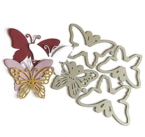 Mentall Stanzschablonen Schmetterling stanzform Schmetterlings metallprägeschablone Stanzschablonen, Schmetterlings Prägeschablonen Stanzformen Schablonen Für Scrapbooking Handwerk Prägen