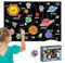 Big Minds - Découvrir Le Systeme Solaire Enfant | Jouet Montessori avec Figures | Astronomie | Montessori 4 Ans en Anglais | Jouet Enfant 4 Ans | Astronomie