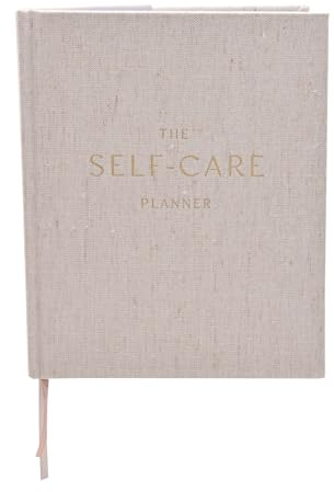 Serenity - Self-Care Planner - Sleek Modern Diary With Thought Provoking Prompts & Exercises for Self-Organisation & Well-being - Mind Enriching Gifting & Keepsake - H: 20cm x W: 16cm