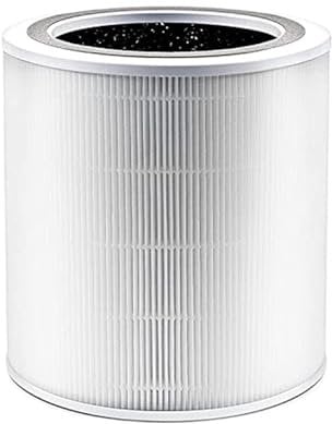 Replacement Air Purifier Filter Activated Carbon Filter Core Filter ，Compatible For Levoit ， 400 400S Room Air Purifier(White)