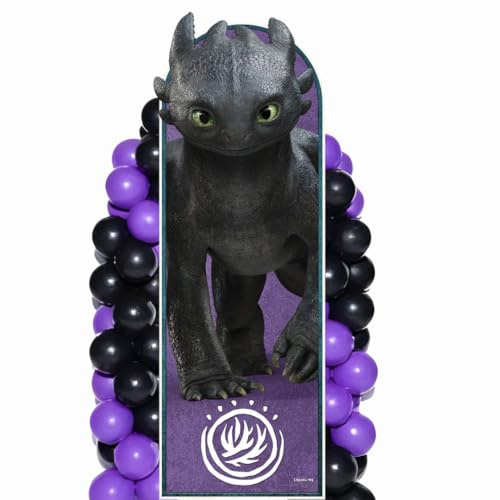 Star Cutouts SC4838 Toothless Sailboard How to Train Your Dragon Live Action Cardboard Cutout 186cm – Fantasy Party Decoration, Birthday Display & Fan Gift