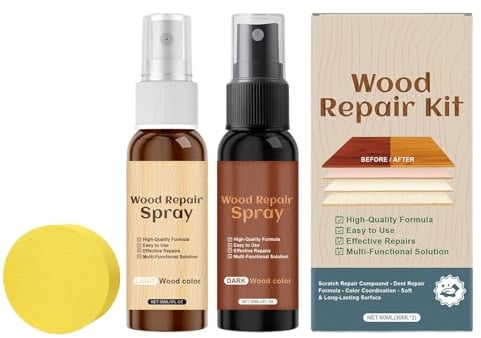 Reinigungsspray Für Holzmöbel - Schnell Wirkender Kratzer Entferner Mit - Holz Reiniger Möbel Politur - Für Holzarbeiter, Fußböden, Schreibtische, Türen, Küchen Und