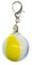 Miniblings Murmel Charm Zipper Pull Upcycling weiß - Handmade Modeschmuck I Kettenanhänger versilbert - Bettelanhänger Bettelarmband - Anhänger für Armband