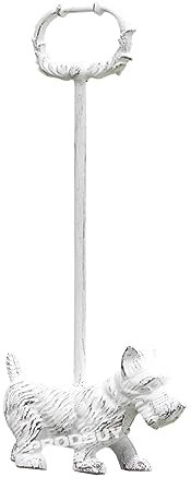 ProdBuy 48cm West Highland Terrier Metal Dog Door Stop with Tall Handle