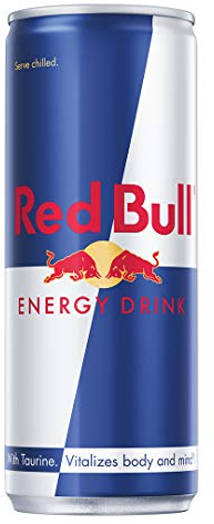Redbull Lot de 12 boîtes de boisson énergisante 250 ml