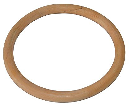 DETECH Wing Chun Kung Fu Edelstahl Trainings Ring Silber