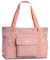 Fabrizio-XL-Strandtasche Saunatasche Shopper- XXL extragross (Rosa)