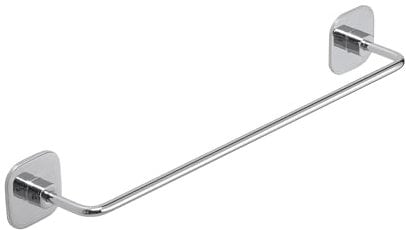 Gedy G-Teide Asciugamani 30cm, Misure: 5,3X30X6,7 CM, Porta salviette in Acciaio Inox e Cromall, Finitura cromata, Incluso di Biadesivo 3M e Viti, Design R&S, 2 Anni di Garanzia, Cromo, 30 cm