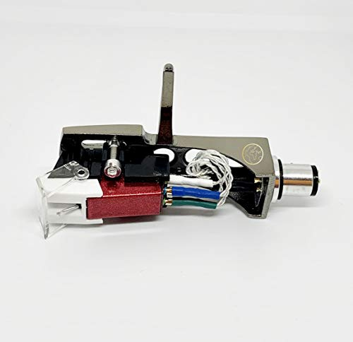 Cartridge and Stylus, needle and titanium Headshell with mounting bolts for Marantz 6350, 6320, 6170, 6150, 6270Q, 6050, 6110, 6300, 6100, 6200, 6025, 6370Q, TT8001, TT42P, TT15S1, TT221