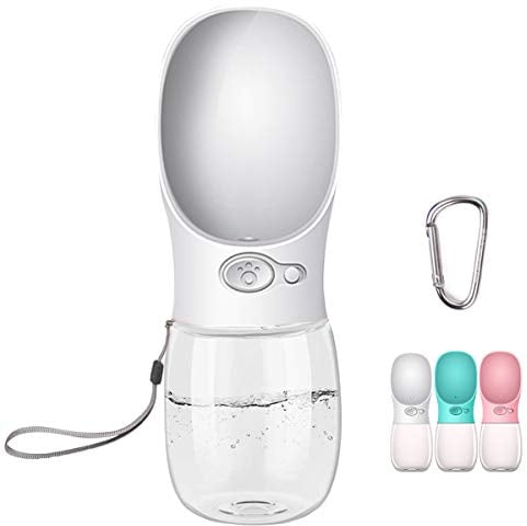 COTOP Bouteille d'eau Portable pour Chien, 350/550ml Bouteille d'eau de Voyage antibactérienne de qualité Alimentaire pour Chien et Chat, Eau Potable pour Animal de Compagnie en Plein air