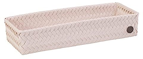 Handed By - Korb, Aufbewahrungskorb - Fit Long - PP-Kunststoff - Rose - 36 x 12 x 7 cm