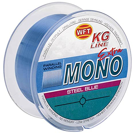 WFT KG Mono Extra Steel Blue 300m 0,30mm