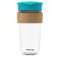 SoleCup. Large Travel Mug - Reusable Insulated Coffee Mug - 18oz/530ml BPA-Free Hot Drink Travel Mug with Lid & Cork Band