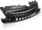 Kühlergrill vorne kompatibel mit Opel Corsa D 2011 2012 2013 2014 3 Türen 5 Türen Front Central Grill Sport GV-233 Kühlergrill Sport Matt Schwarz