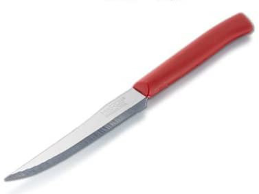 Hongu 2 pacchi da 6 coltelli da Bistecca in Acciaio Rosso Posate 12pz