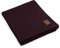 KNIT FACTORY - Jesse Gestrickte Decke XL - Wohndecke - Kuscheldecke - Gestrickte Sofadecke - Plaid aus Wolle - Wolldecke - Aubergine - 195x225 cm