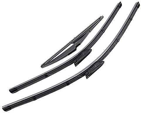 Scheibenwischer vorne und hinten, für Dacia Logan MK2 MCV 2016–2020, Autowischerblätter, Scheibenwischer, Autofenster