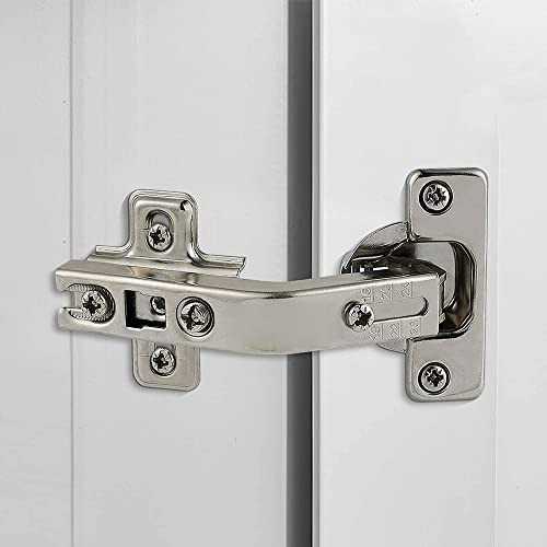 2 Pairs 135 Degree Corner Kitchen Cabinet/Cupboard Folded/Folden Door Hinges for Combination with Screws