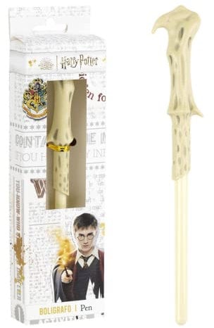 BOLÍGRAFO VARITA HARRY POTTER VOLDEMORT BEIGE