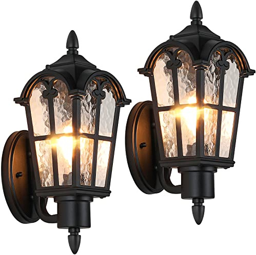 16’’ Large Outdoor Wall Light Fixtures, Exterior Wall Lantern Sconces