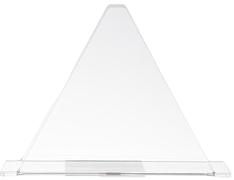 Freistehende Serviettenspender - Stahl Dreieck Serviettenhalter - Serviettenständer - Tischserviettenhalter Dreieckiger Serviettenhalter Acryl-Papierhandtuchspender Vertikaler, Aufrechter Servietten-O