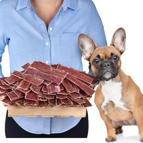 Rinderschlund Kausnacks für Hunde 12 cm 1kg (ca. 55–65 Stück), proteinreich