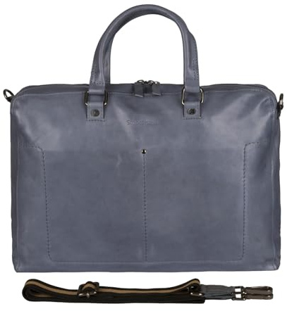 Schoolmaster by Harolds Messenger Premium-Laptoptasche mit Schultergurt