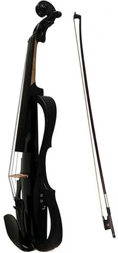 Erwachsenen geige Anfänger 4/4 Elektrische Violine Saiteninstrument Leistung Mit Headset Armaturen Bluetooth Sound(5)