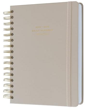 Kokonote Schülerkalender 2025/2026 Kalender 2026 Buchkalender A5 Mist Gray - Studienplaner Schulplaner Tagesplaner Terminplaner 2025 2026 A5 Ringbuch - Schulanfang Geschenke Schulsachen Aesthetic