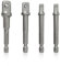 TRACOMPAN 4 Piece Drill Socket Adapter Set - 1/4, 3/8 & 1/2 Impact Socket Adapters | Drive Socket Adaptars with Hex Bit Compatibility | for Impact Driver/Drill/Wrenches/Ratchets/Screwdrivers