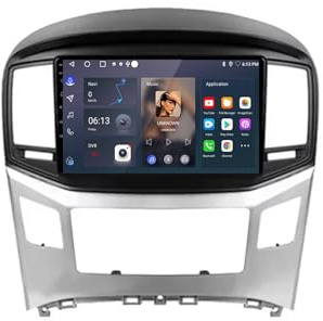 Bluetooth Estéreo para Hyundai H1 II 2 TQ 2015-2021 9 Inches Android 15 Coche Pantalla FM Am Bluetooth USB para, 8Core 8G+256G