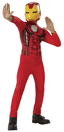 Rubies Official Disney Marvel Avengers, Iron Man Classic Costume, Childs Size Large 8-10 Years