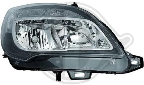 DIEDERICHS Scheinwerfer Scheinwerfer Rechts H7/H1 Kompatibel mit OPEL Meriva B S10