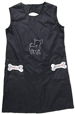 wasserdichte Pet Dog Grooming Schürze Professional Groomer KinderKinderlätzchen mit Tasche, M.