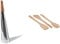 Alessi Todo Grattugia Per Formaggio, Legno, Argento & Ajm27Set Set Utensili Da Cucina Di Design In Legno, Composto Da 2 Cucchiai E 1 Paletta