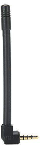 Universal Radio External Antenna, 3.5 Mm Interface Radio Antenna, 90 Degree Right Angle Outdoor Audio Signal Receiving Antenna, Mini Speaker Signal Receiver, for Fm Radio, Speaker, Mobile Phone
