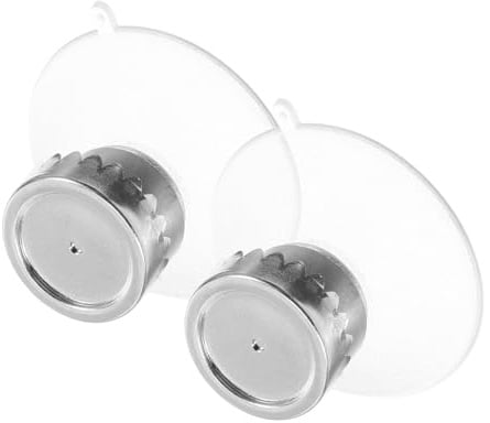 DOITOOL Magnetic Soap Holders 2 Sets Wall Mounted Soap Rack with Strong Magnetic Suction Cup Bathroom Organizer for Shower and Sink Easy Install Self Draining Bar Holder