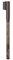 Bourjois Brow Reveal Precision Lápiz de Cejas Tono 004 Dark Brunette 1.4 g