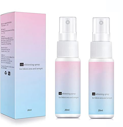 Allbestaye BB Cream Spray Concealer Foundation Wasserfest Whitening Skin Portable Lazy Makeup for Gesicht Körper Hals Bein (02#(2PCS))