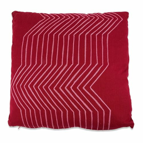 In the Mood Lifetime Basics Kissen, Rot, Rosa, 50 x 12 x 50 cm